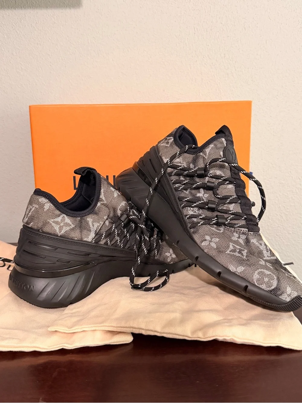 Louis Vuitton Fastlane Sneakers NEW with COA